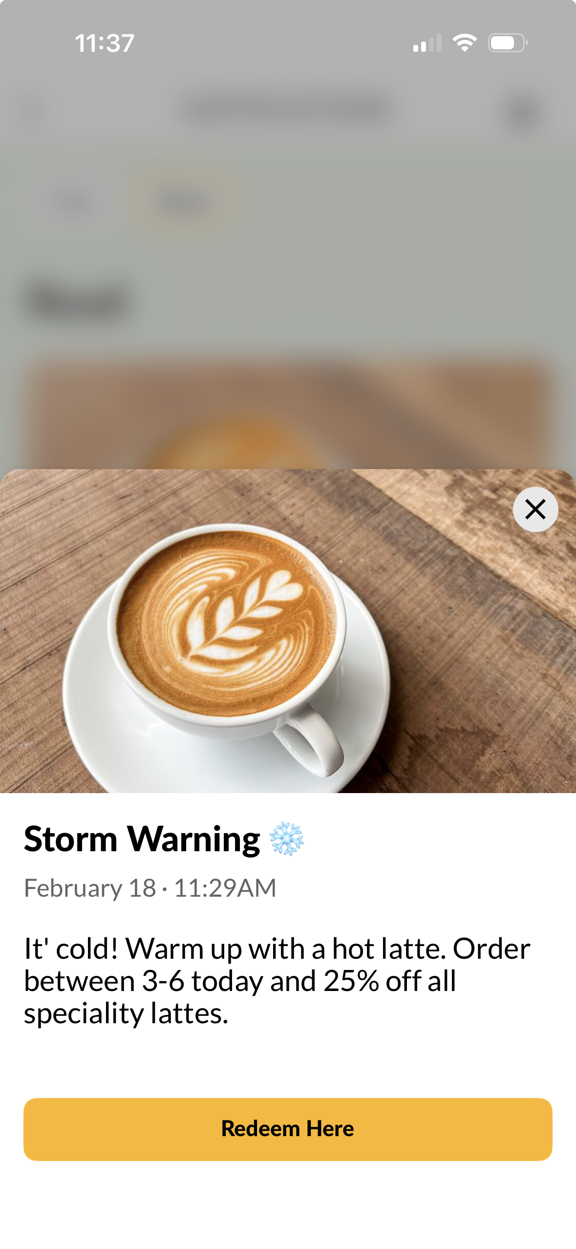 Push Notification In App