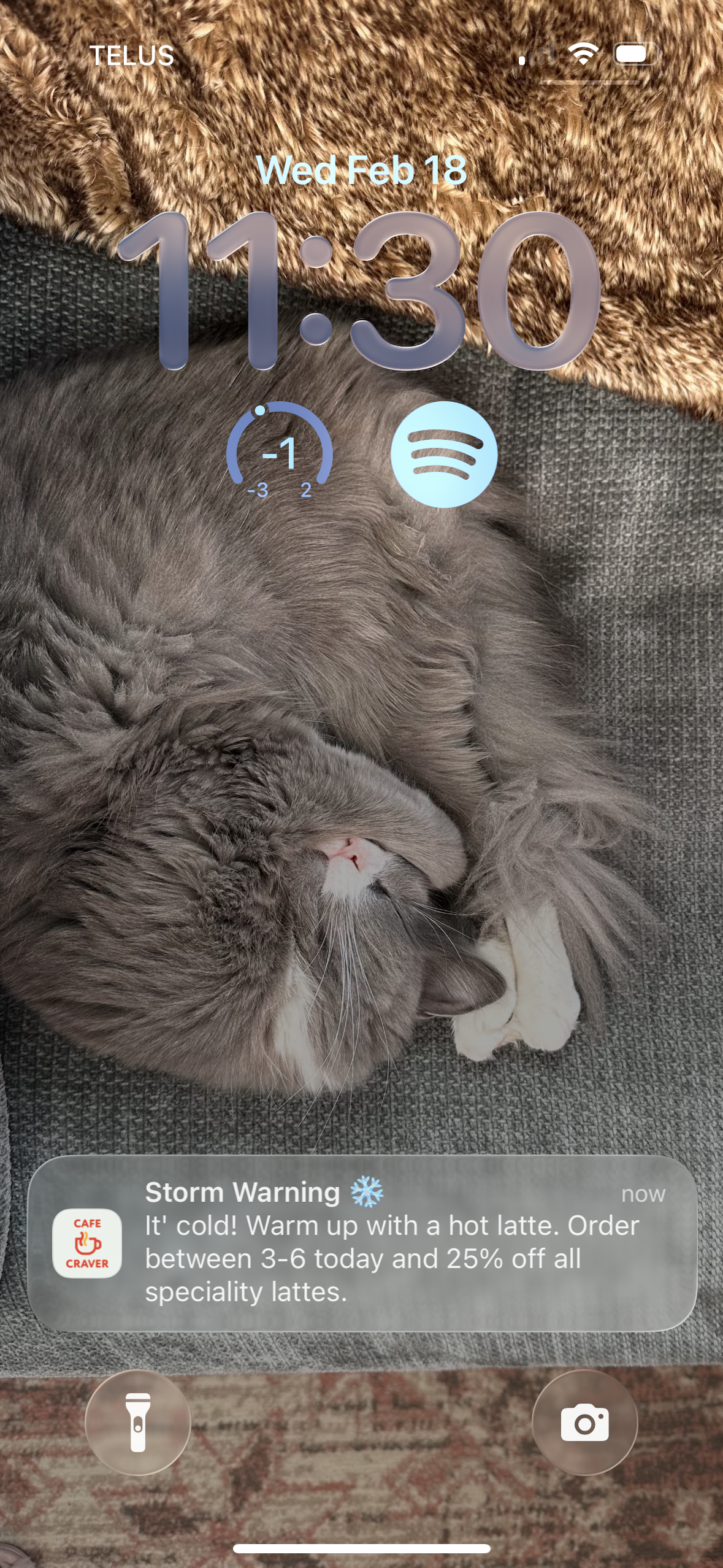 Push Notification Lock Screen